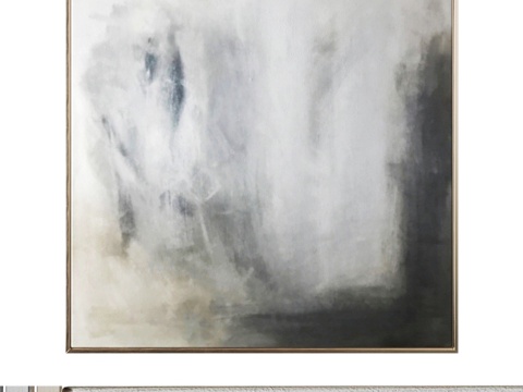  抽象绘画3d模型 