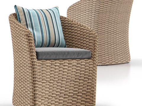  CAYMAN户外餐椅3d模型 