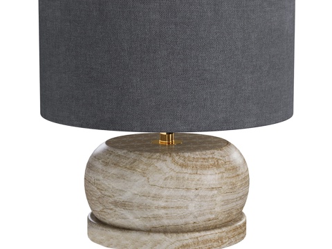  现代简约台灯 台灯 简约台灯 书房台灯 灯3d模型 