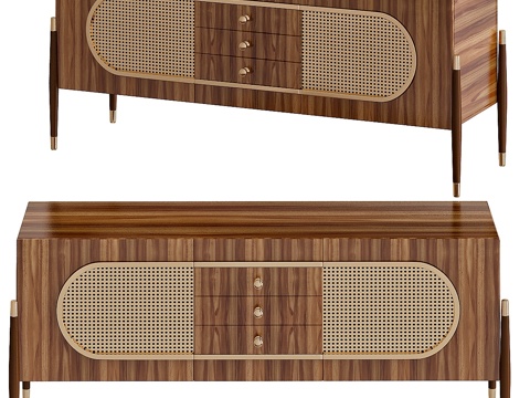  边柜 珂芙豪斯3d模型 