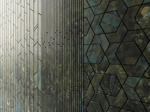  阿特拉斯协和瓷砖，梦幻奇观3d模型 