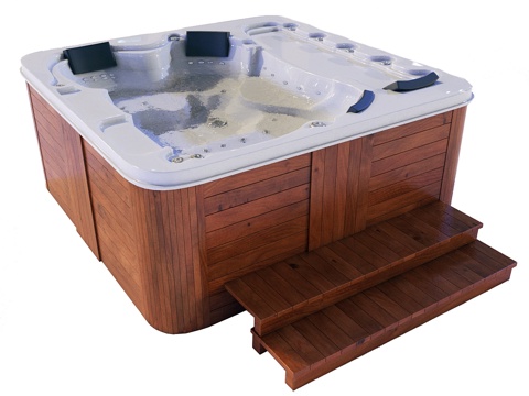  水疗按摩浴缸3d模型 