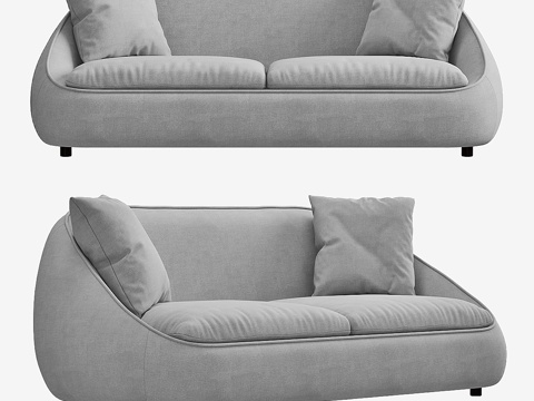  沙发_Safira_200x100x75_La Forma3d模型 