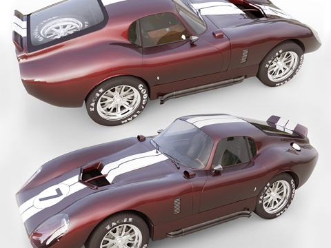  谢尔比戴通纳眼镜蛇3d模型 