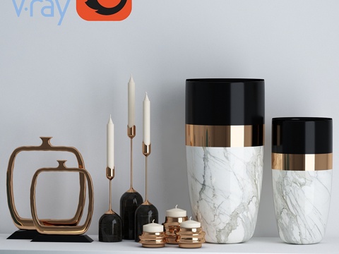  装饰套装 A13d模型 