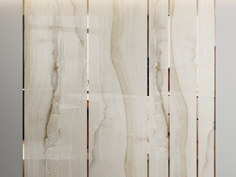  Ambar墙饰板3d模型 