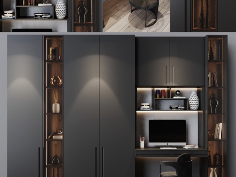  家具组合 43d模型 