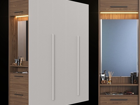  走廊衣柜 027.3d模型 