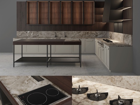  厨房Effeti Imponta3d模型 