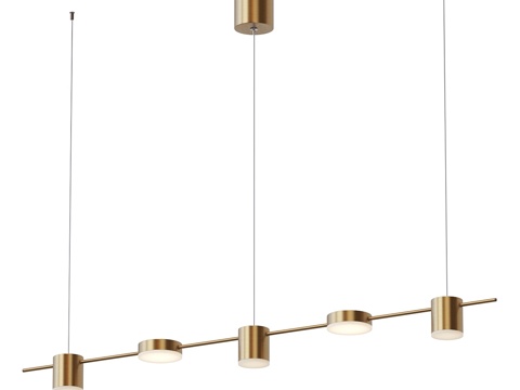  阳光长灯53d模型 