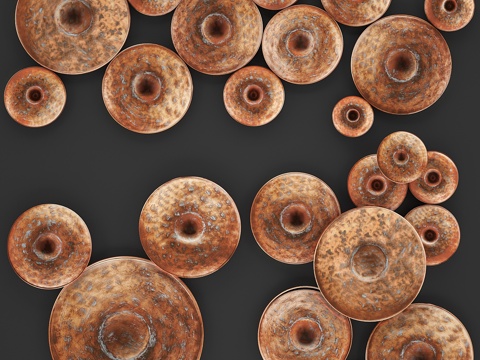  ART. 圆盘墙饰 by World Menagerie,3d模型 