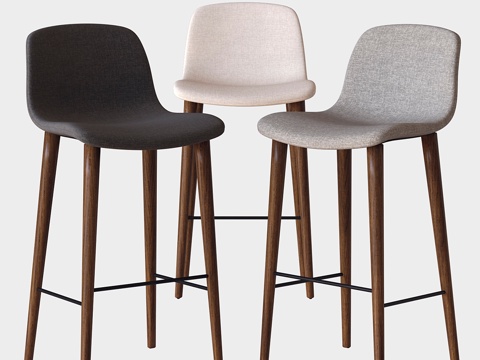  巴科吧凳3d模型 