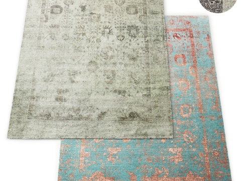  Botanica手工编织地毯 RH系列3d模型 