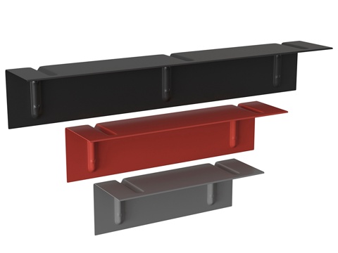  含置物架的支架3d模型 