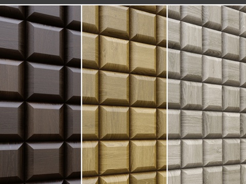  墙板，0013d模型 