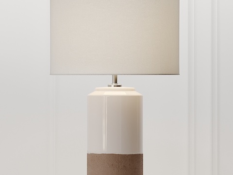  COX &amp; COX浸渍陶土台灯3d模型 