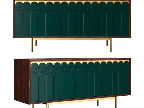  Connie抽屉柜3d模型 