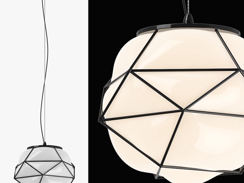  799010 埃尔巴雷欧光之星吊灯3d模型 