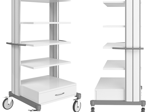  内窥镜支架3d模型 