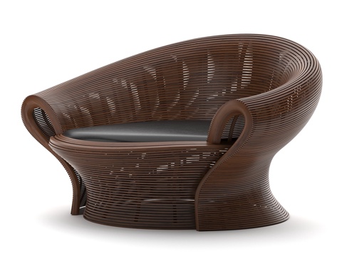  扶手椅 Steam 233d模型 