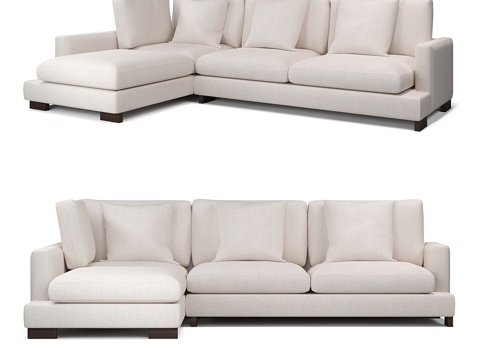  LORUSSO OM休闲沙发3d模型 