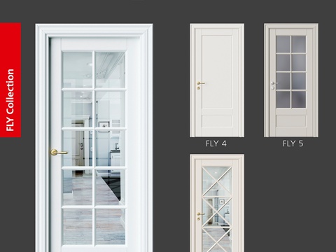  OM Doors HOLZ系列FLY3d模型 