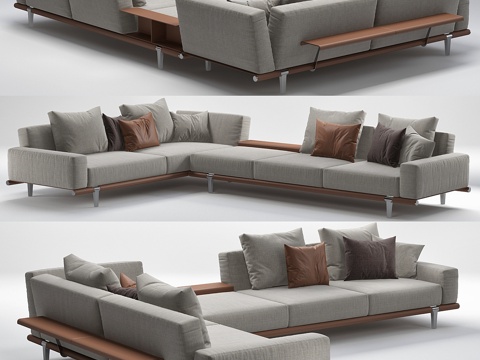 Poltrona Frau LET IT BE3d模型