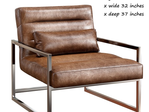  Michael Weiss Delancy Loft 硬朗棕3d模型 