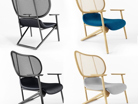  Klara扶手椅3d模型 