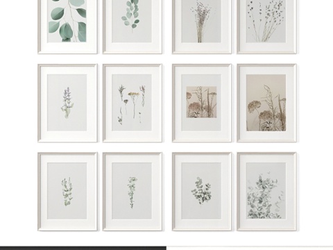  宜家Knoppang拼贴画173d模型 