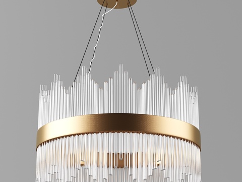  STRIPGLAS ARTDECO 吊灯3d模型 