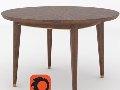  圆环餐桌 Piacere Interiors3d模型 