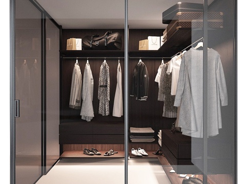  Raumplus Uno_2衣柜3d模型 