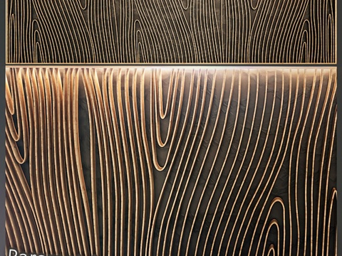  参数化墙板3d模型 