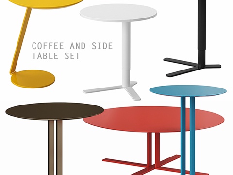  餐桌套装3d模型 