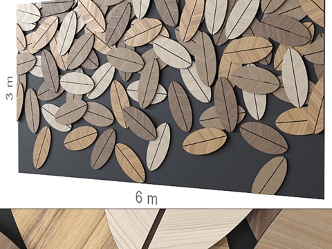  装饰墙 227.3d模型 