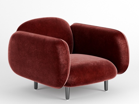  Enostudio设计的Moira扶手椅3d模型 