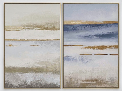  宁静相框3d模型 