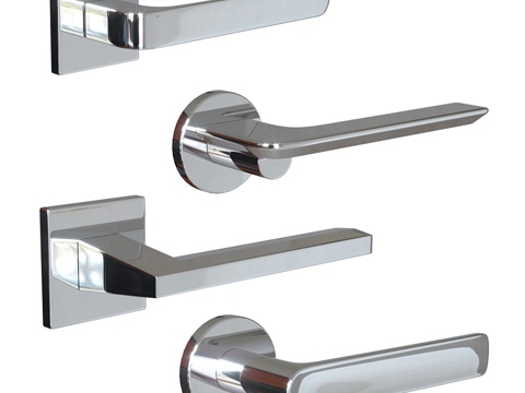  COLOMBO门把手3d模型 