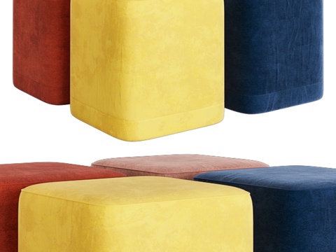  脚凳（穆扎法罗夫系列）3d模型 