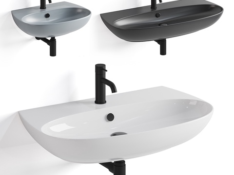  Simas Vignoni 洗手盆系列3d模型 