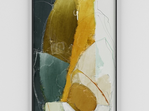  绘画套装663d模型 