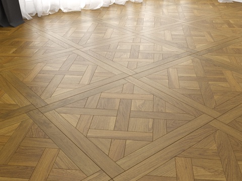  模块化拼花地板Britani3d模型 