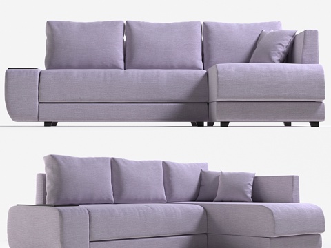  Hoff品牌康苏尔转角沙发3d模型 