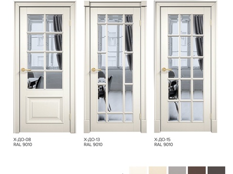  Laban室内门. Baguette X系列-英式款3d模型 