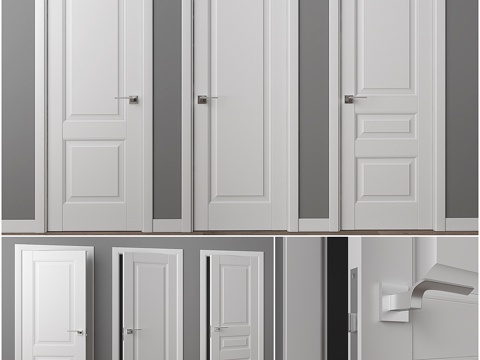  Profil Doors U系列门，第3部分3d模型 