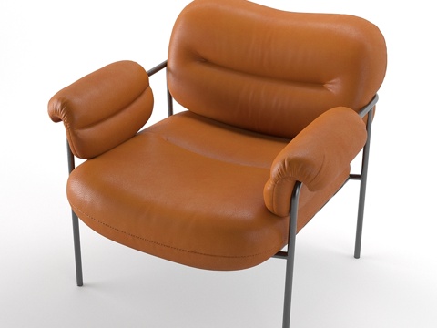  Fogia Bollo Spisolini扶手椅3d模型 