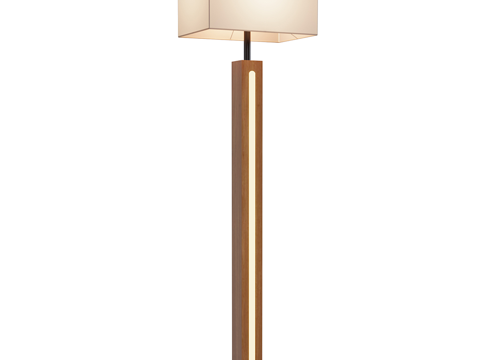  北欧简约落地灯 落地灯 简约落地灯 书房落地灯 灯3d模型 