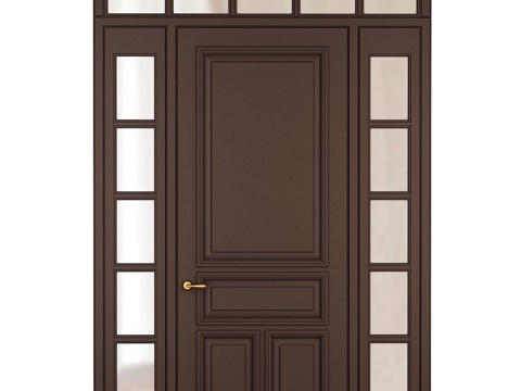  经典门扇3d模型 