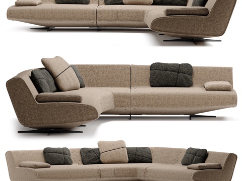  Poliform-沙发-SYDNEY-SYTS140_SYA3d模型 